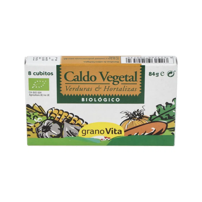 GRANOVITA Caldo Vegetal BIO 8 uds. GRANOVITA Caldo Vegetal BIO 8 uds.