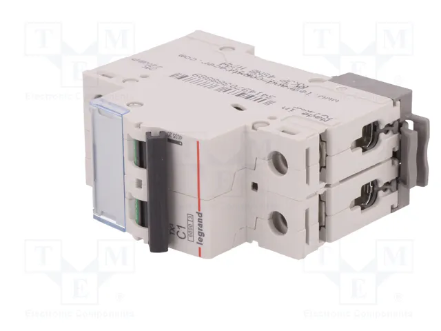 LEGRAND Interruptor magnetotérmico S300 TX 2 polos 1A Característica C