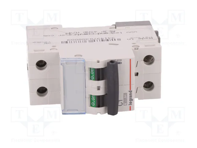 LEGRAND Interruptor magnetotérmico S300 TX 2 polos 1A Característica C