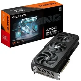Gigabyte Tarjeta Gráfica Radeon RX 9070 XT Gaming OC 16GB GDDR6 9VR907XTGO-00-G10 - PCIe 5.0, Boost 3060 MHz, RGB, Refrigeración WINDFORCE