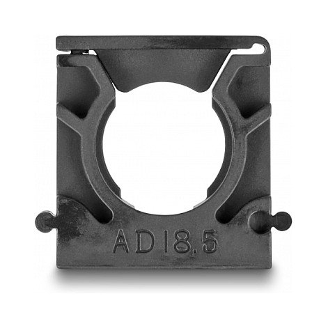 DeLOCK Soporte para funda de cable con clip de bloqueo 18,5 mm, 8 piezas, negro DeLOCK Soporte para funda de cable con clip de bloqueo 18,5 mm, 8 piezas, negro