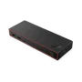 Lenovo ThinkPad USB4 Smart Dock 5500 con adaptador de 135W, Negro