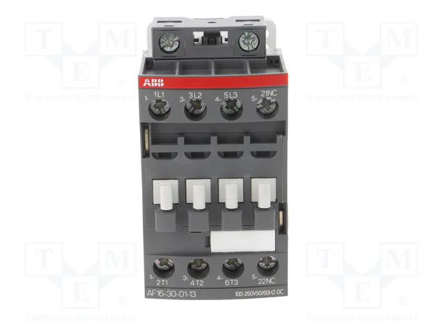 ABB AF Contactor 3-polar 16A NO x3 NC