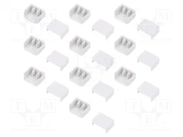 Schneider Endkappen para R9X 3 polos (10 unidades)