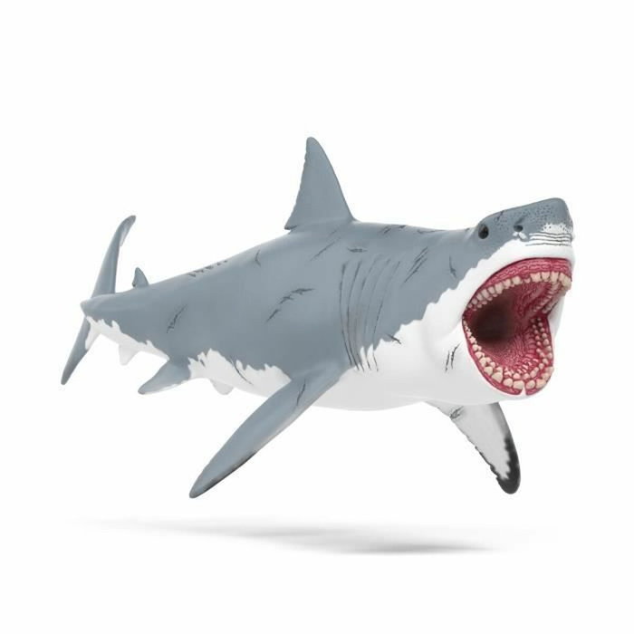 Schleich Figura de Megalodón, Gama de dinosaurios 15055 Schleich Figura de Megalodón, Gama de dinosaurios 15055