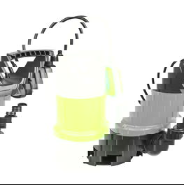 Hidrosub Bomba Sumergible As-216 750W Aguas Sucias, Caudal Max. 216L/Min, 8Mts, Herramienta Jardín