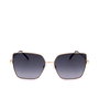 Missoni Gafas 0101/S Gafas de Sol Mujer Cuadradas Acero Inoxidable 59-15-140 mm
