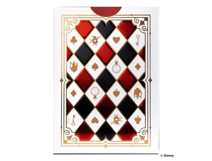 Bicycle Baraja de Cartas Alice in Wonderland Disney - Ideal para Poker, Magia y Coleccionismo