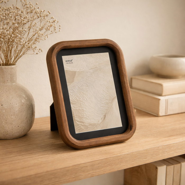 Versa Portafoto De Madera Clay 13x18 cm (2 Unidades)