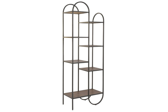 DKD Home Decor Estantería Vintage Madera Hierro 7 Estantes 36x181x65 cm