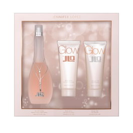 Jennifer Lopez Glow Set de Regalo 100ml EDT + 75ml Loción Corporal + 75ml Gel de Ducha