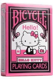 Bicycle Hello Kitty Black & Pink Baraja Poker Ultimate