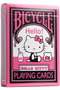 Bicycle Hello Kitty Black & Pink Baraja Poker Ultimate