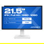 JAPANNEXT JN-IPS2152FHDR-T Monitor Táctil IPS de 21.5" Full HD (1920 x 1080), 75 Hz, AMD FreeSync, HDR10, 8 ms, 250 cd/m², Blanco