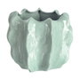 Macetero Turquesa Cerámica Decoración 35 X 35 X 34 cm