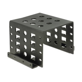 DeLOCK 18271 Marco de instalación para 4 unidades de 2.5″ a 3.5″ Negro