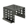 DeLOCK 18271 Marco de instalación para 4 unidades de 2.5″ a 3.5″ Negro