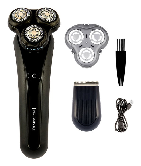 Remington XR1755 Afeitadora rotativa con sistema híbrido SynX y PivotBall