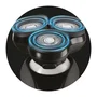 Remington XR1755 Afeitadora rotativa con Sistema híbrido SynX y Cuchillas flexibles, 100% resistente al agua, Autonomía 50 min