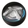 Remington XR1755 Afeitadora rotativa con Sistema híbrido SynX y Cuchillas flexibles, 100% resistente al agua, Autonomía 50 min