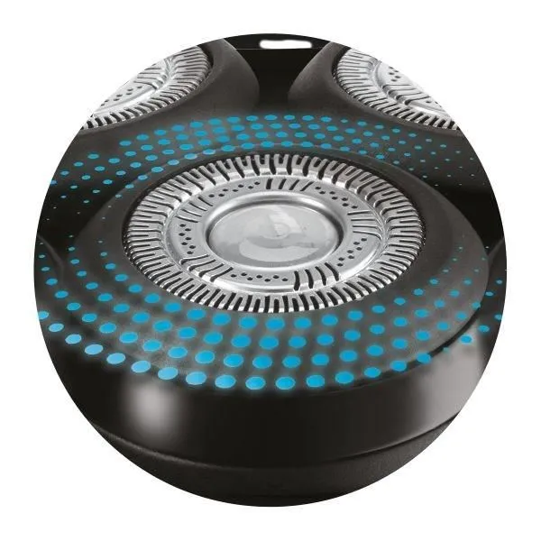 Remington XR1755 Afeitadora rotativa con Sistema híbrido SynX y Cuchillas flexibles, 100% resistente al agua, Autonomía 50 min