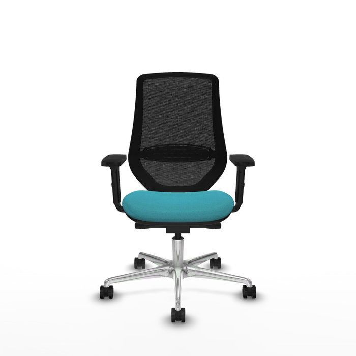 PIQUERAS Y CRESPO Silla de oficina Mardos con mecanismo Sincro/Traslack, Turquesa y Negro PIQUERAS Y CRESPO Silla de oficina Mardos con mecanismo Sincro/Traslack, Turquesa y Negro
