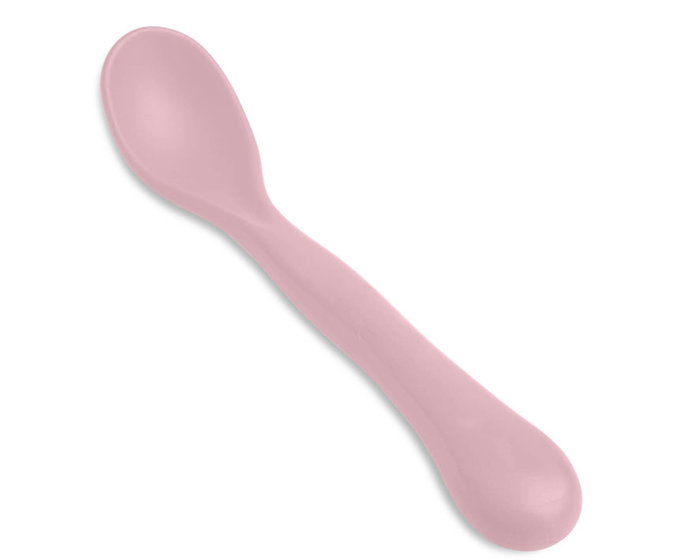 KioKids Cuchara Grande Comida Para Bebés Rosa +6 Meses