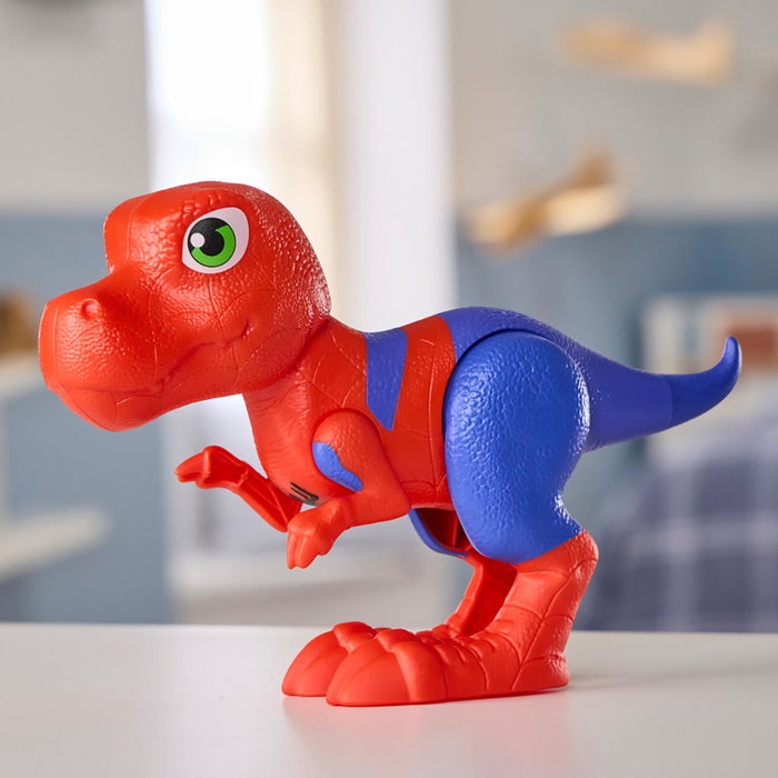 Hasbro G2674 Spidey-Rex Figura Articulada Gigante Marvel Spidey and His Amazing Friends Disney Jr Juguete +3 Años