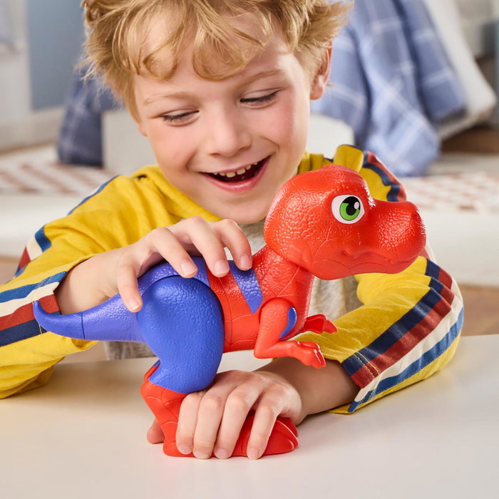 Hasbro G2674 Spidey-Rex Figura Articulada Gigante Marvel Spidey and His Amazing Friends Disney Jr Juguete +3 Años