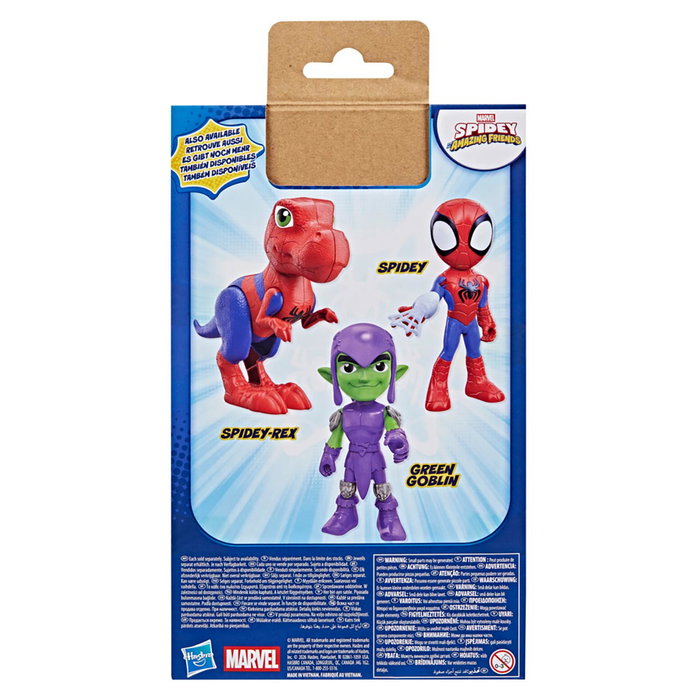 Hasbro G2674 Spidey-Rex Figura Articulada Gigante Marvel Spidey and His Amazing Friends Disney Jr Juguete +3 Años