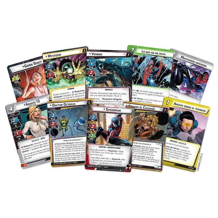 Fantasy Flight Games MC27ES Marvel Champions Motivos Siniestros Juego de Cartas Español