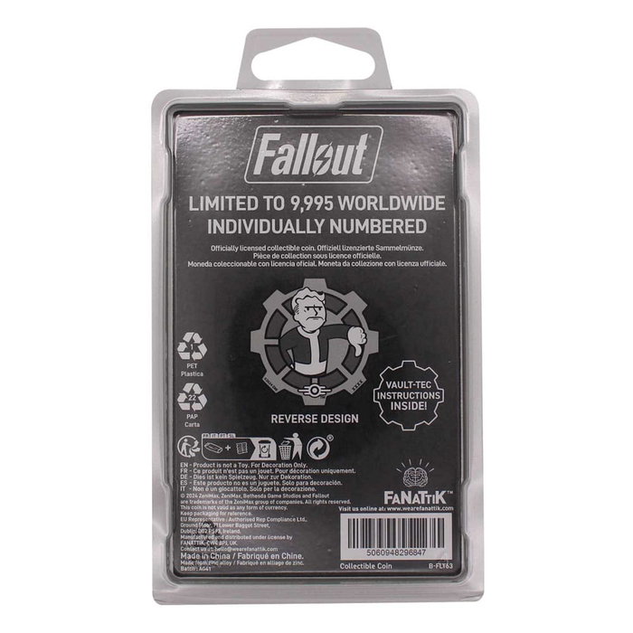 Fallout Moneda Decision Black & White Limited Edition Fallout Moneda Decision Black & White Limited Edition