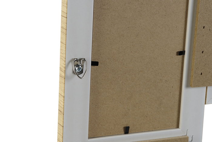 DKD Home Decor Marco Multifoto Scandi Natural Beige 2 x 36 x 36 cm DKD Home Decor Marco Multifoto Scandi Natural Beige 2 x 36 x 36 cm