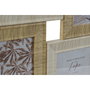 DKD Home Decor Marco Multifoto Scandi para 4 Fotos, Símil Madera Natural/Beige