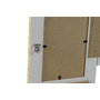 DKD Home Decor Marco Multifoto Scandi para 4 Fotos, Símil Madera Natural/Beige