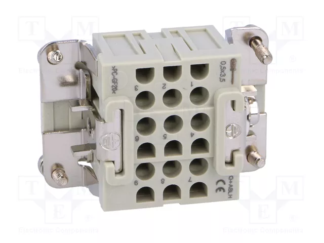 ILME Conector HDC hembra CDS de 9 pines