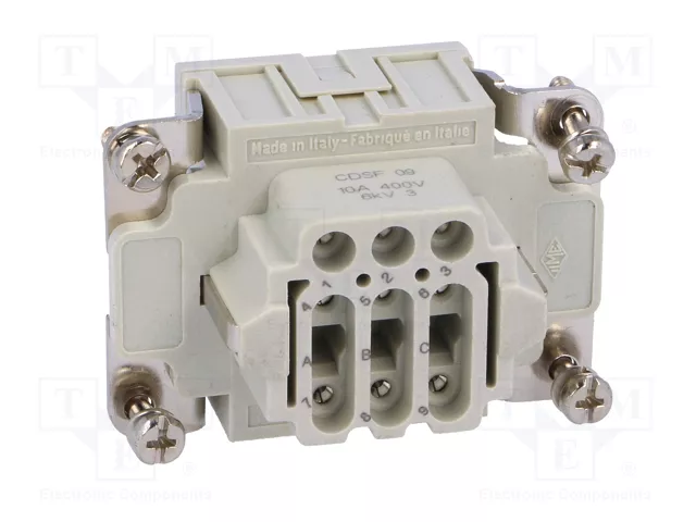 ILME Conector HDC hembra CDS de 9 pines