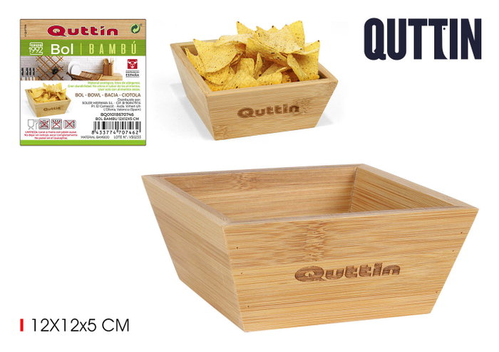 Quttin Bola de Bambú Decoración Natural Color Natural (12 Unidades)带来的 Quttin Bola de Bambú Decoración Natural Color Natural (12 Unidades)带来的