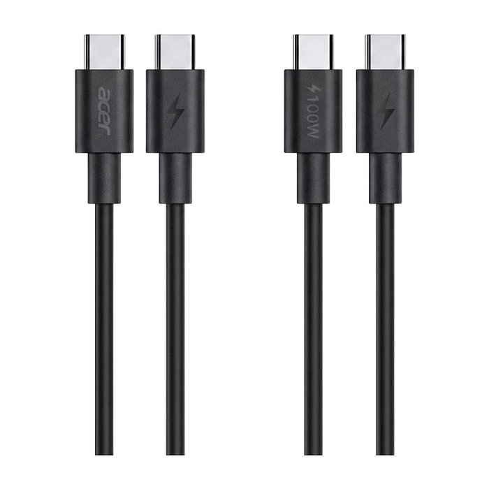 Acer Cargador GaN de 67W con 2 puertos USB-C y 1 USB-A, Negro Acer Cargador GaN de 67W con 2 puertos USB-C y 1 USB-A, Negro