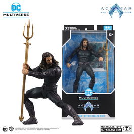 Mcfarlane Toys Figura DC Aquaman 2 Movie 7in - Aquaman con traje