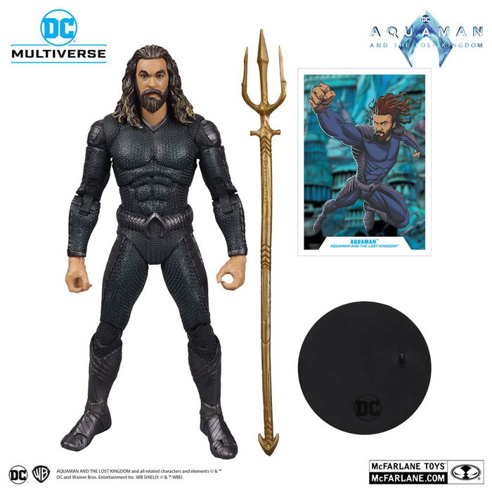 Mcfarlane Toys Figura DC Aquaman 2 Movie 7in - Aquaman con traje