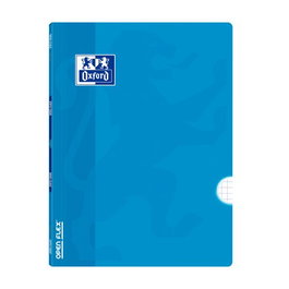 Libreta Grapada Oxford School Openflex A4 48H 90G Cuadric.4X4 Turquesa (Set de 10)