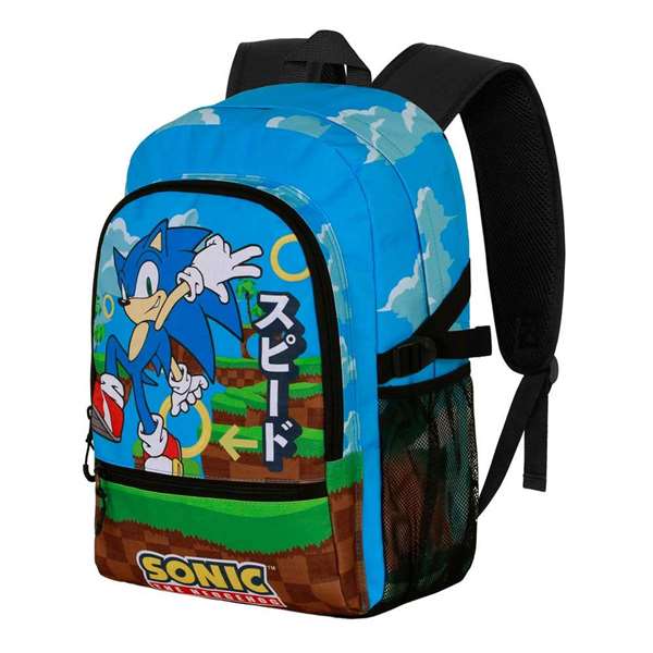 Karactermania Mochila Fight FAN 2.2 Sonic Greenhill 31 x18 x44 cm