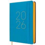 Finocam Agenda Anual 2026 Flexi Lisa Azul