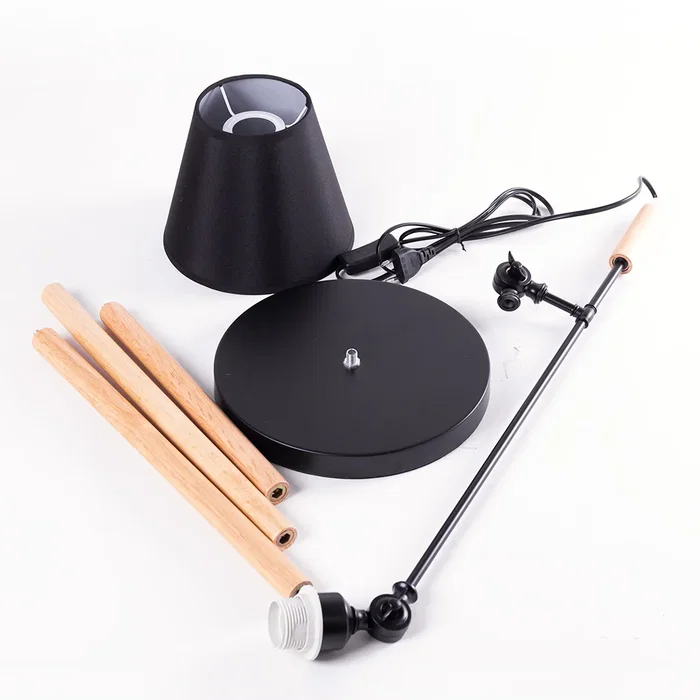 Lámpara de Suelo Aaron SKD-F005-B Diseño Nórdico Elegante para Hogar y Negocios Lámpara de Suelo Aaron SKD-F005-B Diseño Nórdico Elegante para Hogar y Negocios