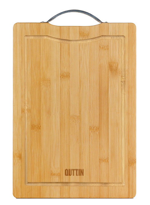 Quttin Tabla Cortar Bambú y Metal 34 x 24 x 1.5 cm (12 Unidades) Quttin Tabla Cortar Bambú y Metal 34 x 24 x 1.5 cm (12 Unidades)