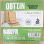 Quttin Tabla Cortar Bambú y Metal 34 x 24 x 1.5 cm (12 Unidades)
