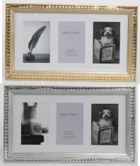DKD Home Decor Marco Multifoto Diamonds Brillantes Surtido de 2 Colores