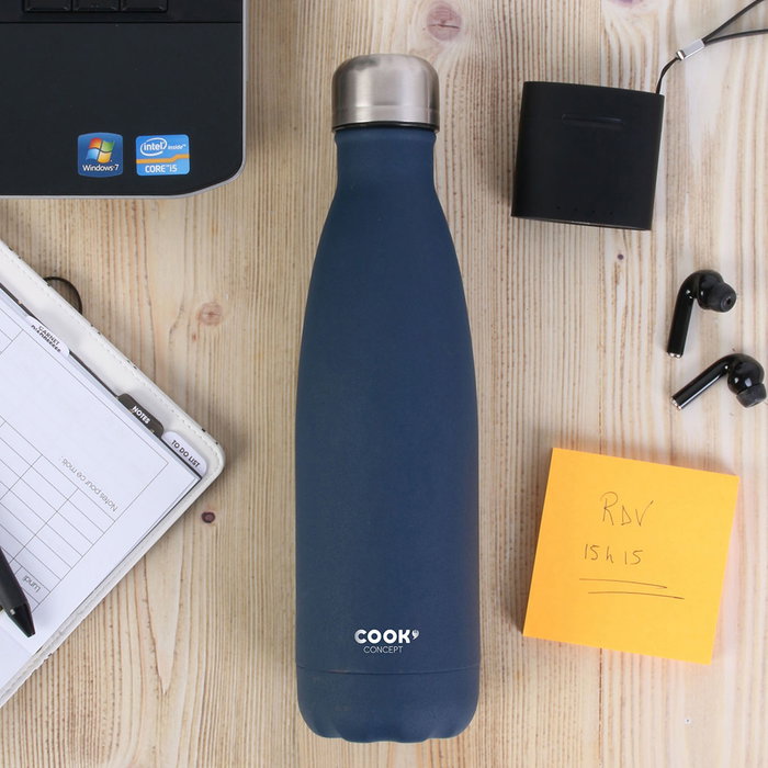 Cook Concept Termo Botella 500 ml Azul Cook Concept Termo Botella 500 ml Azul