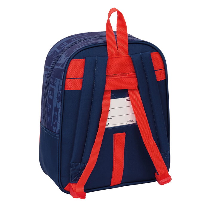 Mochila Escolar Spider-Man Azul 22 x 27 x 10 cm